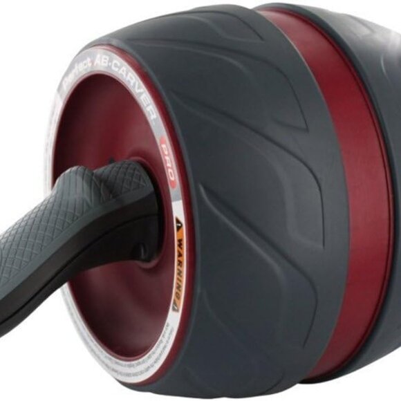Ab Carver Roller Wheel With Built In Spring Resistance, At Home Core Workout Equ - Picture 1 of 4
